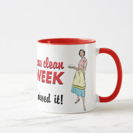 Haus war sauber Tasse