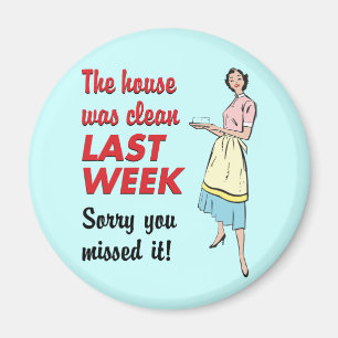 Haus war sauberer Magnet