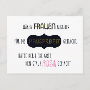 Hausarbeit Postkarte