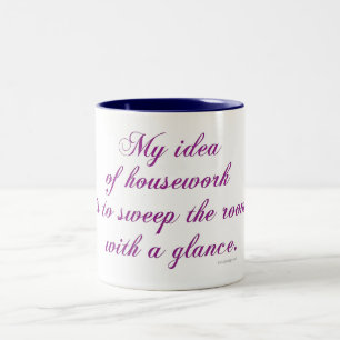 Hausarbeit Zweifarbige Tasse