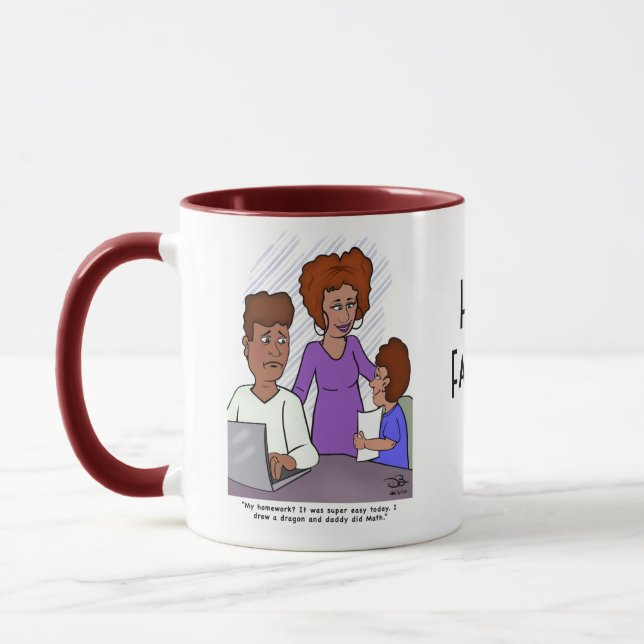 Hausaufgaben Combo-Tasse Tasse (Links)