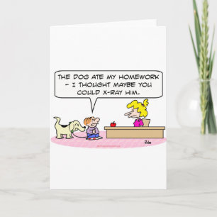 Hausaufgaben-Röntgen Karte