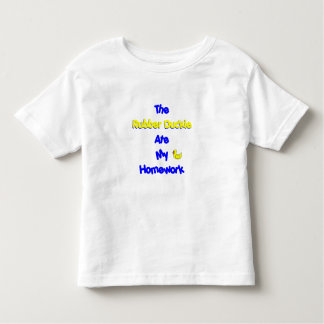 Hausaufgabenentschuldigung Kleinkind T-shirt