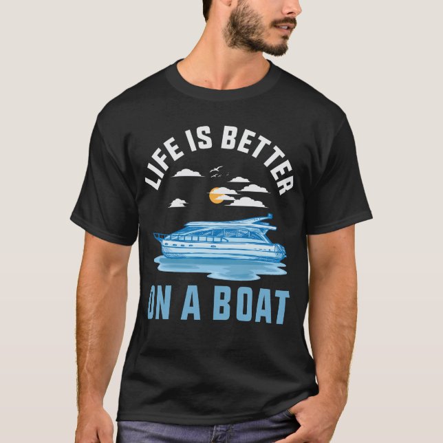 Hausboot T-Shirt (Vorderseite)