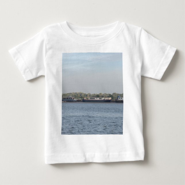 Hausboote Baby T-shirt (Vorderseite)