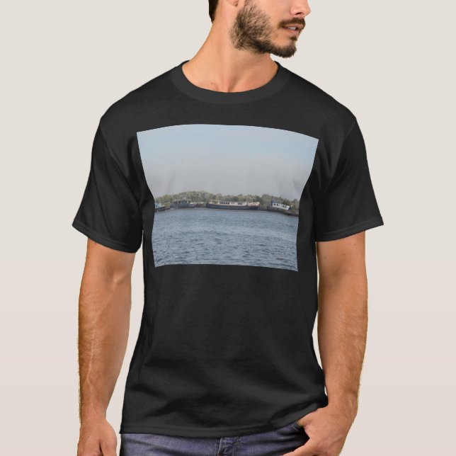 Hausboote T-Shirt (Vorderseite)