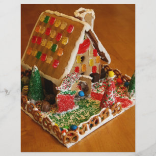 Häuschen aus Lebkuchen Flyer