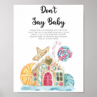 Häuschen aus Lebkuchen - Sag nicht Baby