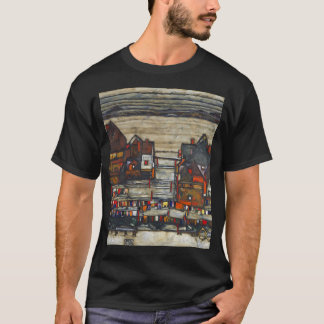 Häuschen mit Wäscherei von Egon Schiele 1914. Hoch T-Shirt