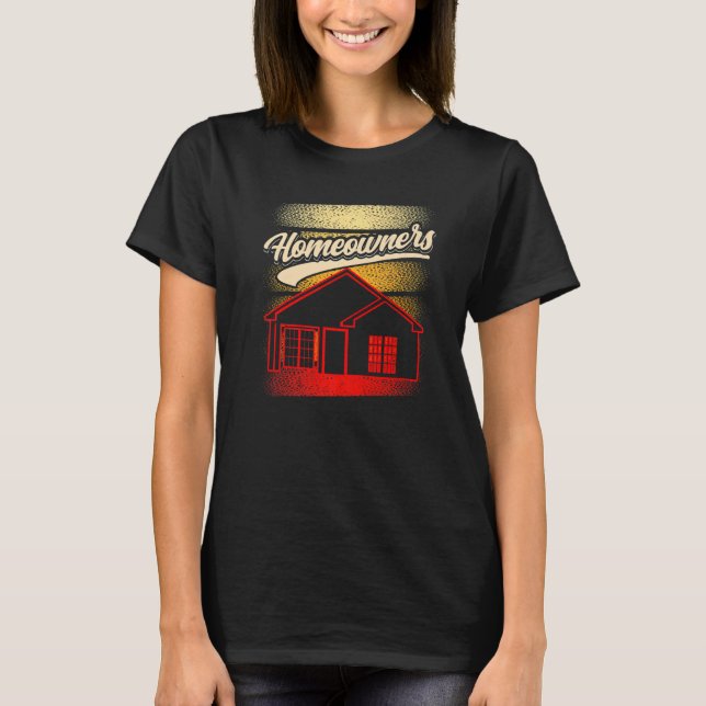 Hauseigentümerhaus Landlord Zuhause Hauseigentümer T-Shirt (Vorderseite)
