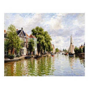 Häuser am Achterzaan Fotodruck