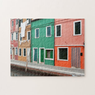 Häuser am Wasser Puzzle