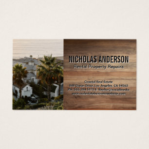 Häuser an der Küste