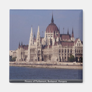 Häuser des Parlaments, Budapest, Ungarn Magnet