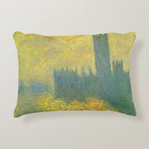 Häuser des Parlaments, stürmischer Himmel von Clau Zierkissen