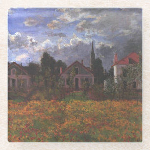 Häuser in Argentinien - Claude Monet - 1873 Glasuntersetzer