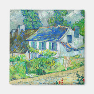 Häuser in Auvers, 1890 von Vincent van Gogh Magnet