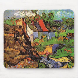 Häuser in Auvers, Vincent van Gogh. Dorf Mousepad
