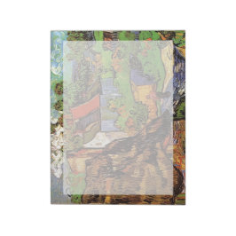 Häuser in Auvers, Vincent van Gogh. Dorf Notizblock