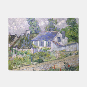 Häuser in Auvers Vincent van Gogh Fußmatte