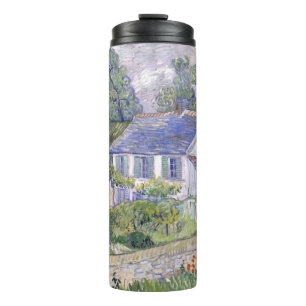 Häuser in Auvers Vincent van Gogh Thermosbecher