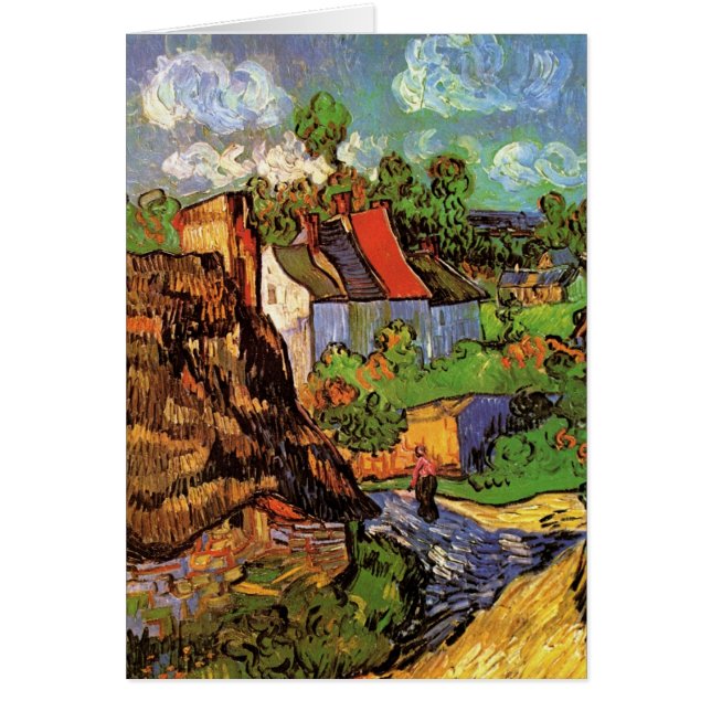 Häuser in Auvers von Vincent van Gogh (Vorne)