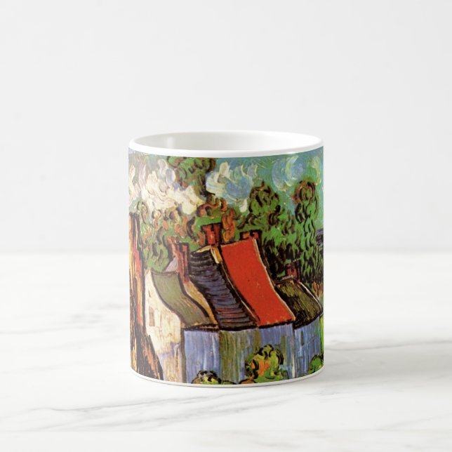 Häuser in Auvers von Vincent van Gogh Kaffeetasse (Mittel)