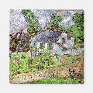 Häuser in Auvers von Vincent van Gogh Magnet