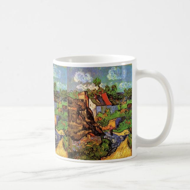 Häuser in Auvers von Vincent van Gogh Tasse (Rechts)