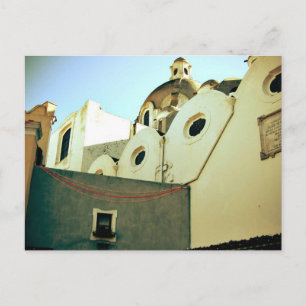 Häuser in Capri Postkarte