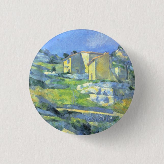 Häuser in der Provence Paul Cezanne    Button (Vorderseite)