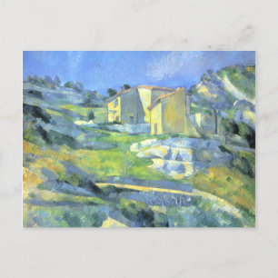 Häuser in der Provence Paul Cezanne Postkarte