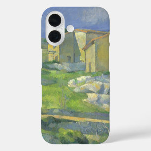 Häuser in der Provence von Paul Cezanne, Vintage A iPhone 16 Hülle