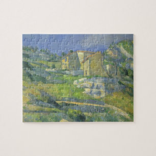 Häuser in der Provence von Paul Cezanne, Vintage A Puzzle