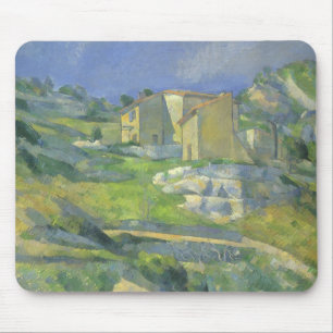 Häuser in der Provence von Paul Cezanne, Vintage-K Mousepad