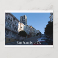 Häuser in einer Straße in San Francisco, Kaliforni