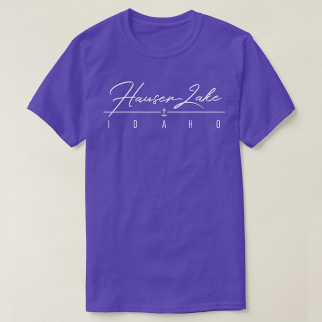 Hauser Lake ID  T-Shirt (Design vorne)