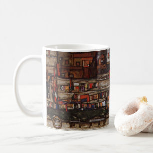 Häuser mit Wäscherei von Egon Schiele Kaffeetasse