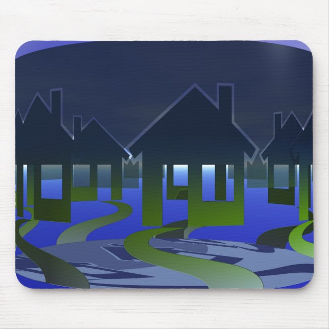 Häuser Mousepad (Vorne)