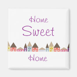 Häuser und Dach-Tops Magnet