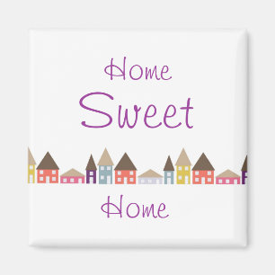 Häuser und Dach-Tops Magnet