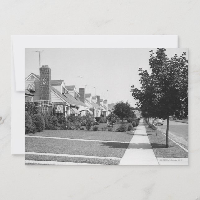 Häuserreihe (Vorderseite)