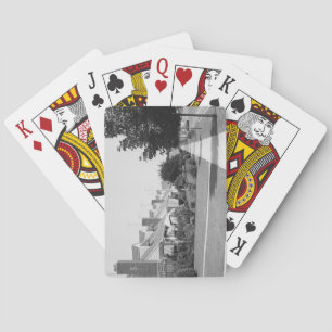 Häuserreihe Spielkarten