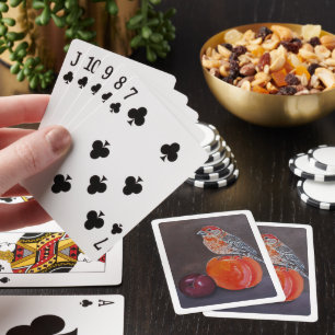 Hausfink-Mittagsruhe-Gemälde von Alfred Fox Spielkarten