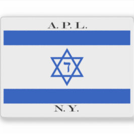 Hausflagge der American Palestine Line (1924-1926) Aufkleber