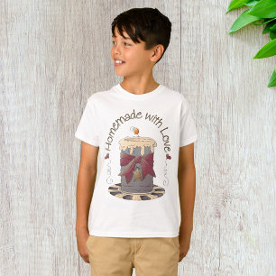 hausgemacht mit Liebe-Kerze T-Shirt