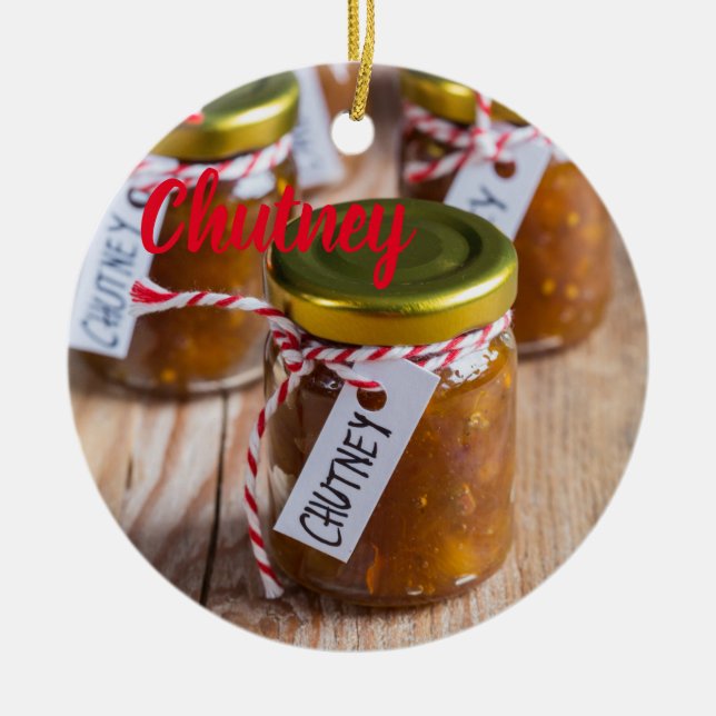 Hausgemachte Ananas-Ananas-Zwiebel-Küche Geschenk Keramik Ornament (Vorne)