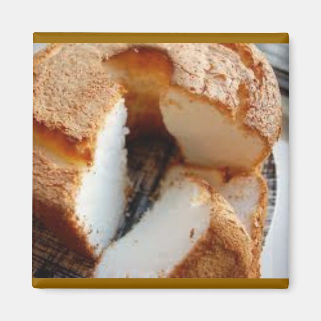 Hausgemachte Angel Food Cake Magnet (Vorne)