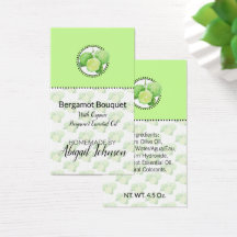 Hausgemachte Bath & Body Bergamot Citrus GeschenkT