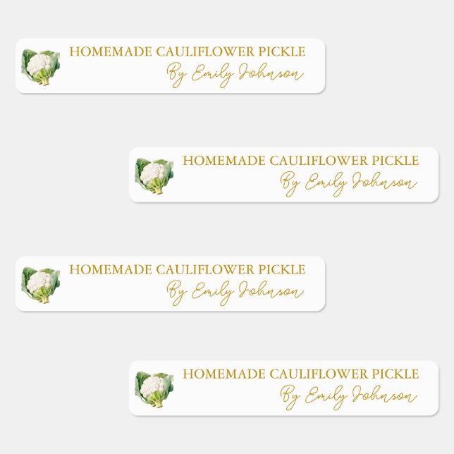 Hausgemachte Blumenzange Etiketten (Gruppe)